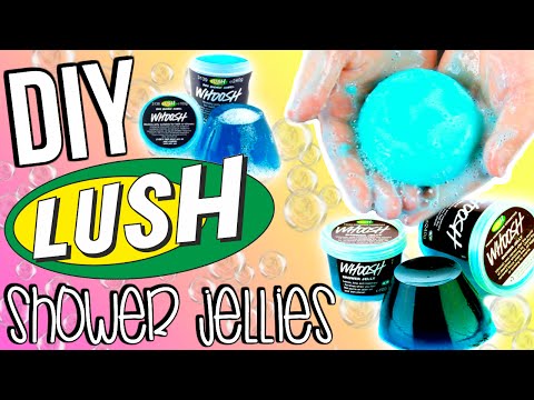 DIY LUSH SHOWER JELLY | How To make Lush Shower Jellies!! Best Recipe!! Video