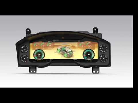 Zwnav 12.3" Linux System Car Lcd Meter Instrument Dashboard For Toyota Land Cruiser 200 Lc200 2008