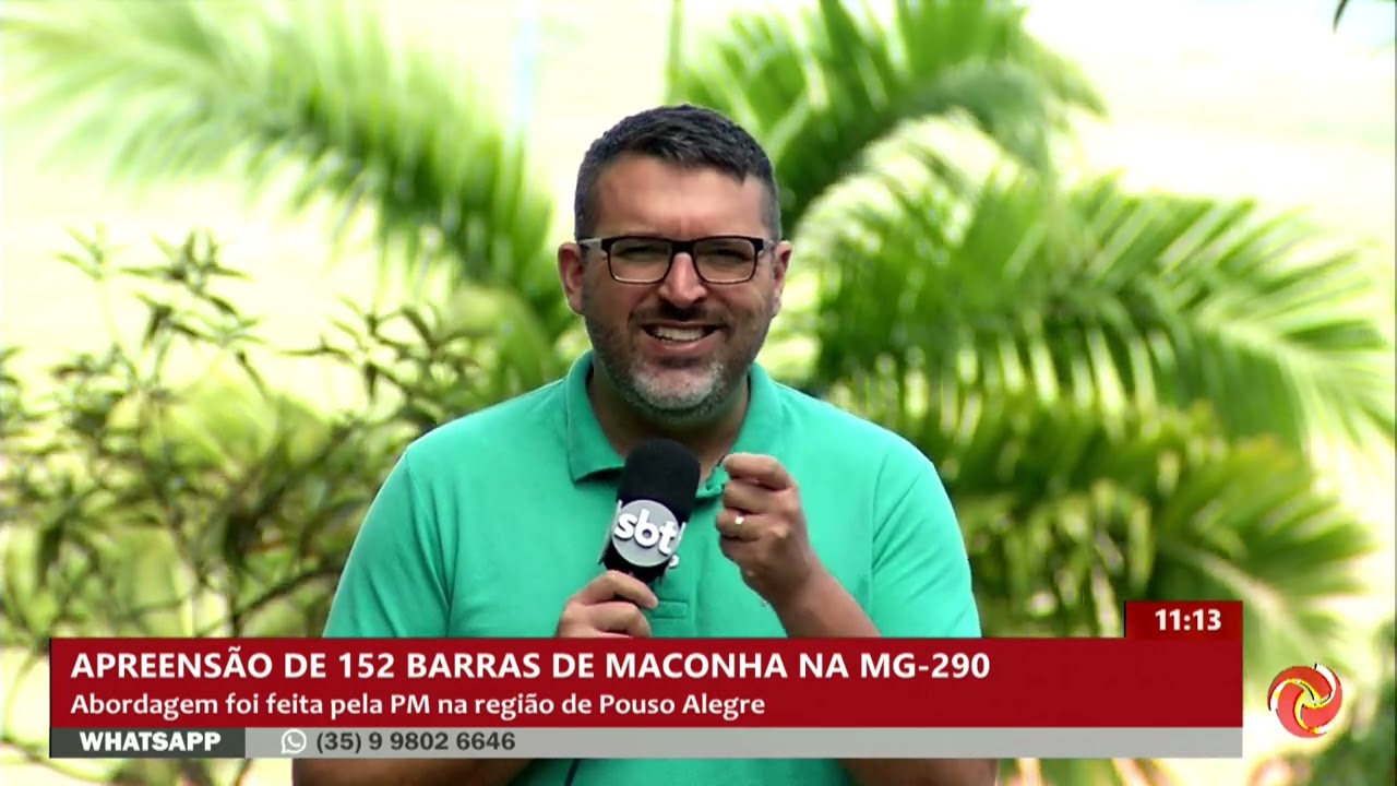 Polícia apreende 152 barras de maconha em Pouso Alegre