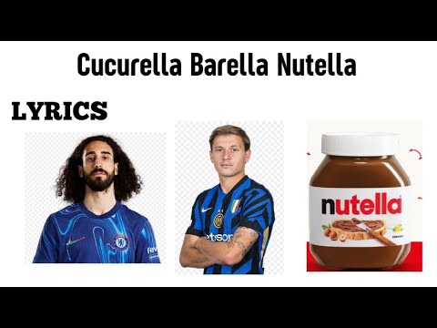 Cucurella Barella Nutella Lyrics| Song | Lyrics | Ashaz Armaan | Hanan Zainab @Y2Ksports