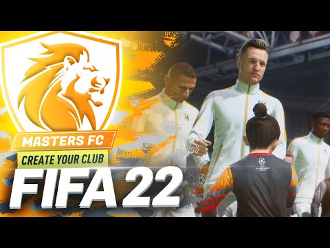 WELCOME TO MASTERS FC 🦁 FIFA 22 CREATE A CLUB CAREER MODE!!! #1