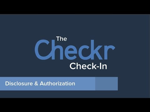 Checkr- vendor materials