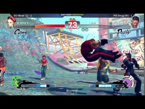 USF4 K-Brad vs Pie Smug Grand Finals East Coast Throwdown 2015