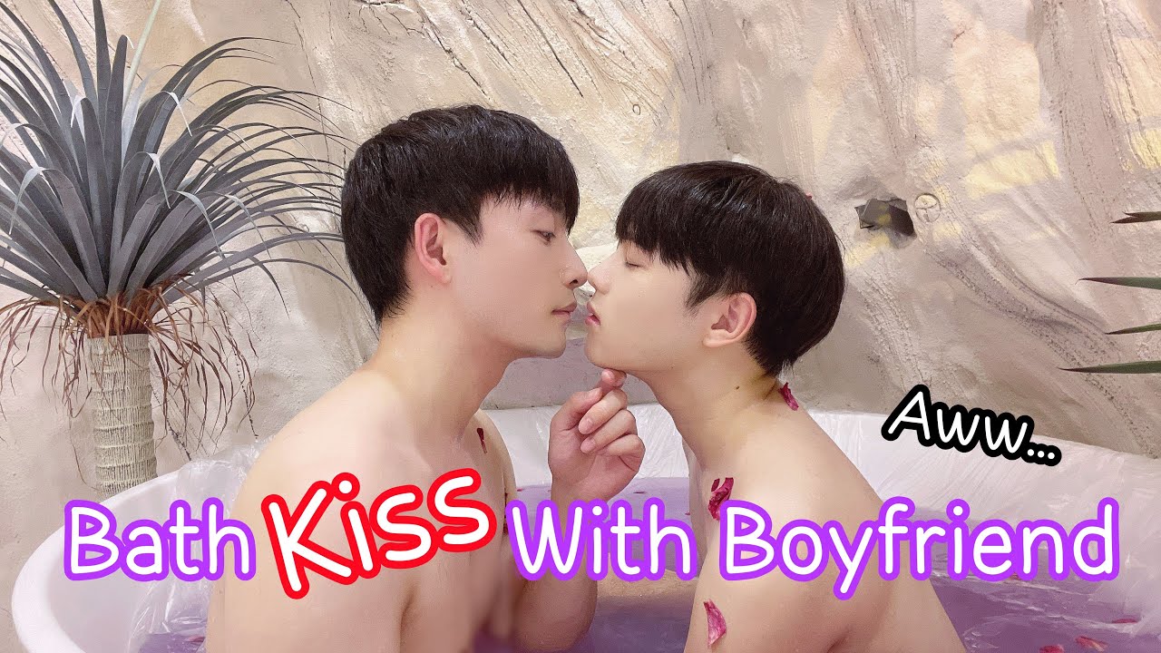Kissing In The Bath With My Boyfriend🛁💋Holiday Routine💕*Sexy Naughty Boys*[Gay Couple Lucas&Kibo BL]