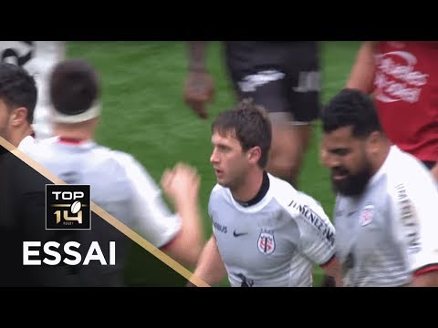 TOP 14 - Essai Pierre PAGES (ST) - Toulon - Toulouse - J21 - Saison 2018/2019