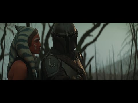 Ahsoka & Mando train Grogu in Force - The Mandalorian Season Two (2020)