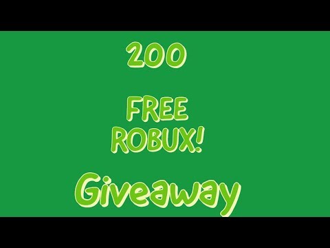 200 Subscriber Live Robux Giveaway смотреть онлайн на - 