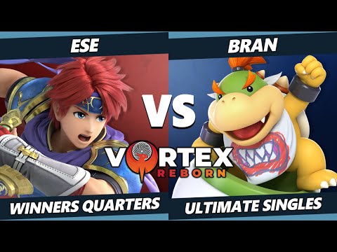 Vortex Legends 1 Winners Quarters - Ese (Roy) Vs. bran (Bowser Jr) SSBU Ultimate Tournament