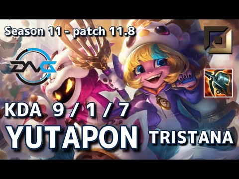 【韓国サーバー/GM/JG Steal】DFM Yutapon トリスターナ(Tristana) VS セナ(Senna) BOT - Patch11.8 KR Ranked【LoL】