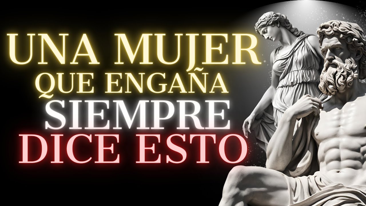 CUANDO ELLA TE ENGAÑA, ESTO ES LO PRIMERO QUE TE DICE | ESTOICISMO