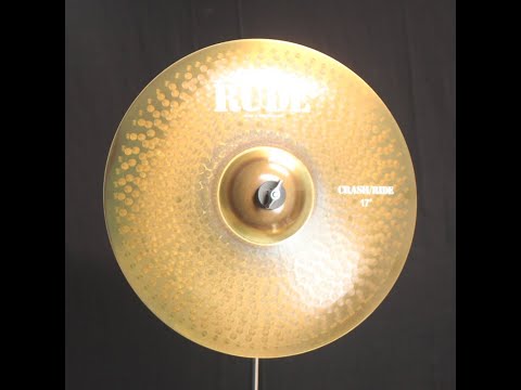 Immagine Paiste 17" Rude Crash Ride - 1545g (video demo) - 2
