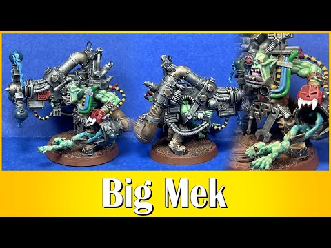 Joyful Painting - Orks - Big Mek with Shokk Attack Gun