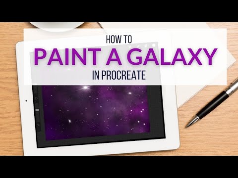 Procreate Galaxy Tutorial: Create a Night Sky on Your iPad!