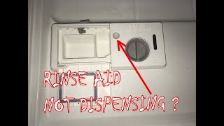 [FIXED] Dishwasher not releasing rinse aid
