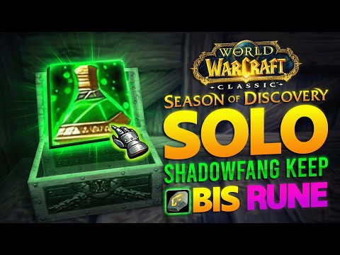 SOLOING DEADLY BREW RUNE - SoD WOW CLASSIC
