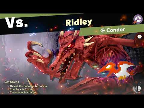 Super Smash Bros Ultimate World of Light: Ridley vs Condor