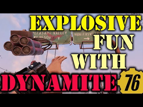 Fallout 76 - Dynamite 💣 Review. Powder Ganger vs Explosive Basher.