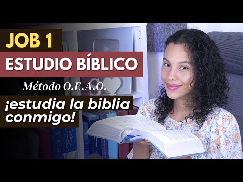 Estudio Bíblico de Job 1 versículo por versículo - Cómo estudiar la Biblia | Sarah Yuritza