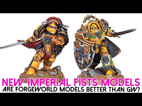 NEW Imperial Fists Or why Forgeworld might be better than Games Workshop Horus Heresy Warhammer 40k