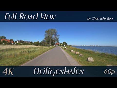 Heiligenhafen, Germany: Strandhusen, Ortmühle - Lütjenbroder Weg - 4K (2160p/60p) Ultra HD