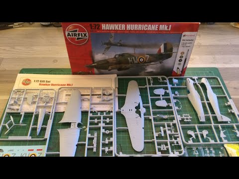 What’s in the box? - 1/72 Airfix Hawker Hurricane Mk.1 starter set
