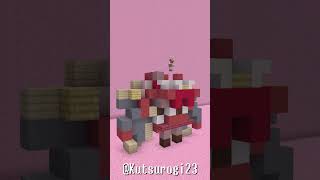 【マイクラ】宝鐘マリンさんを作ってみた！2ホロライブメンバー全員作る！ #shorts  #minecraft #hololive