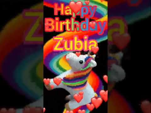 Zubia | Happy Birthday | Happy Birthday WhatsApp Status with Name | WhatsApp Status |(1)