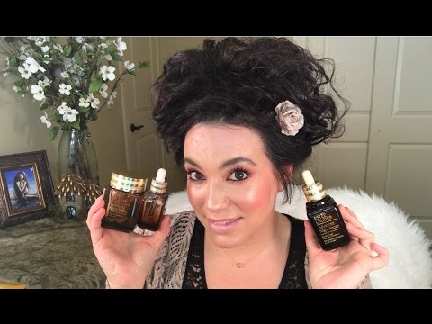 Estee Lauder Advanced Night Repair Serum, Ampoules, Recovery Mask In Oil!! Demo + Review!