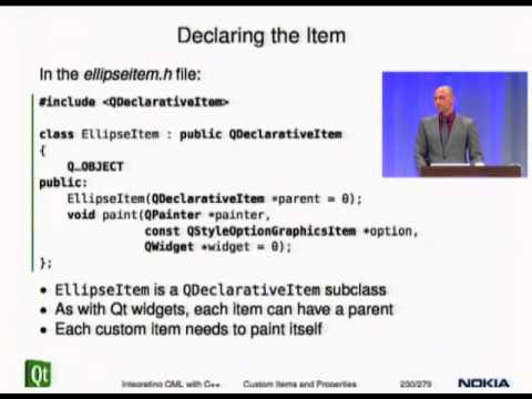 Qt DevDays 2010 - Arranging Items, QML Components and Debugging QML (part 4/4) - Till Adam