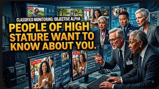 People of HIGH Stature Are Monitoring YOU! They Know You Are Special & They Want To.....
