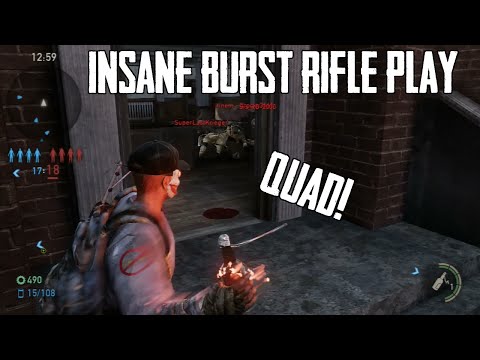 The Last of Us - Insane Burst Rifle Gameplay