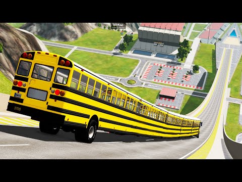 High speed freaky jumps #7 - Beamng.Drive