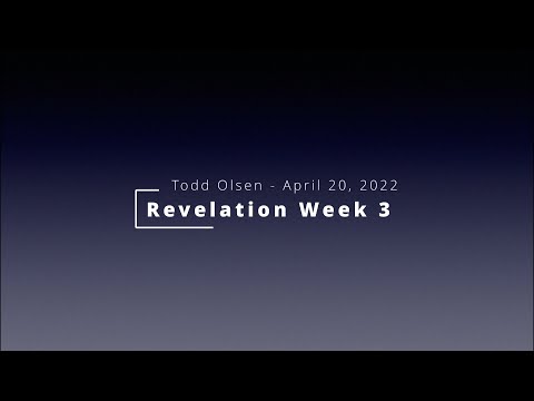 Revelation Week 3 at NEW HOPE CHURCH OF CHRIST 700 W 2nd St, Edmond, OK 73003 www.nhchurch.net