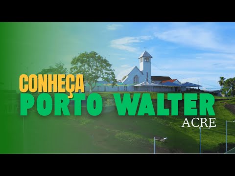 Porto Walter-AC | CIDADE VISTA DE CIMA |