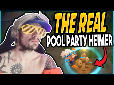 The REAL Pool Party Heimerdinger? THE MAN POOL PARTY HEIMERDINGER WAS BASED ON! 🌊- League of Legends