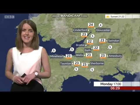 Alex Osbourne BBC West News weather July 15th 2019 - 60 fps