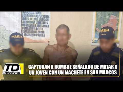 Capturan a hombre señalado de matar a un joven con un machete en San Marcos