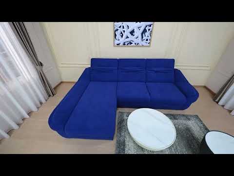 Colțar Extensibil Space Albastru - Vega 38 Dreapta 1