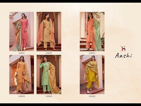 Deepsy Suits Aashi Pure Muslin Silk Designer Suit Wholesaler||Latest Design Of Muslin Silk Suit 2021