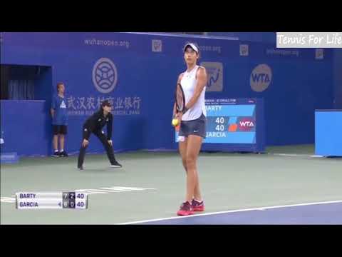 Ashleigh Barty vs Caroline Garcia - Highlights - Wuhan Open 2017