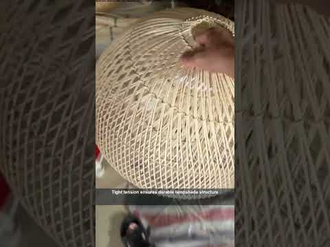 Premium Rattan Lighting: Crafted at Scale, Trusted Globally