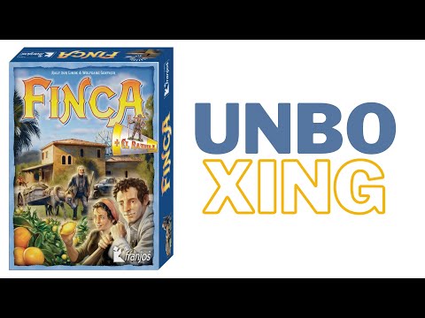 FINCA TÁRSASJÁTÉK | UNBOXING - Bence Bozsóki