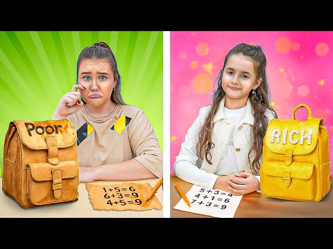 Rich vs Poor School Student