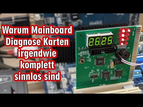 Mainboard Diagnose Karten irgendwie komplett sinnlos ๐๏ธ PC Analyzer POST PCI Modul Debug Error Code