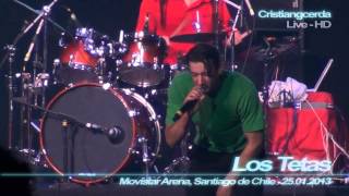 Los Tetas - Cha Cha Cha ( Power Crush Festival - Movistar Arena, Santiago de Chile - 25.01.2013 )