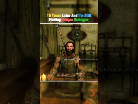 Hidden Unique Dialogue In Skyrim