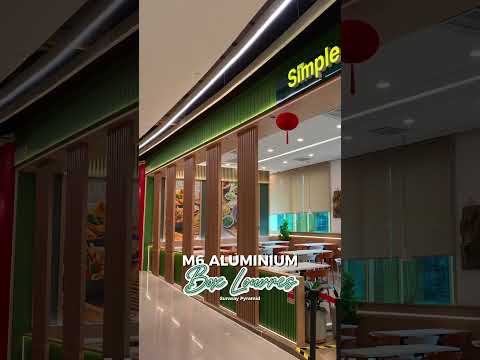 M6 ALUMINIUM BOX LOUVRES @ SUNWAY PYRAMID