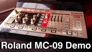 Video thumbnail for [DEMO] Roland MC-09 by Philip+