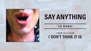Say Anything "So Numb" - FULL ALBUM STREAM