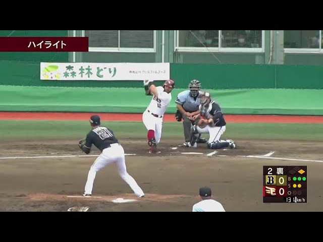 【ファーム】8月31日 イーグルス対バファローズ ハイライト